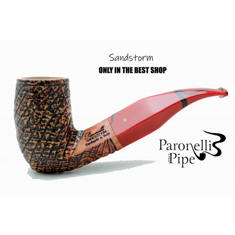 Briar pipe Paronelli SANDSTORM handmade