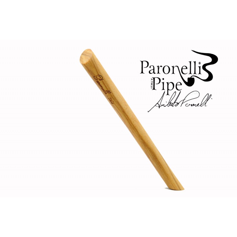 Pipe tamper Paronelli olive wood 45 degrees handmade
