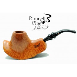 Briar pipe Paronelli COLLECTION freeshape stand up handmade