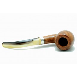 Briar and horn pipe bent year 1935 by Paronelli Pipe