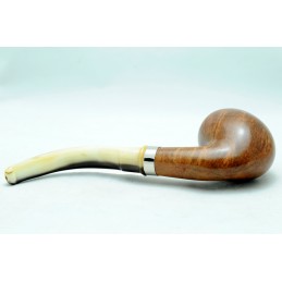 Briar and horn pipe bent year 1935 by Paronelli Pipe