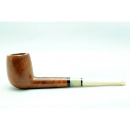 Briar and ivory pipe billiard year 1940 by Paronelli Pipe