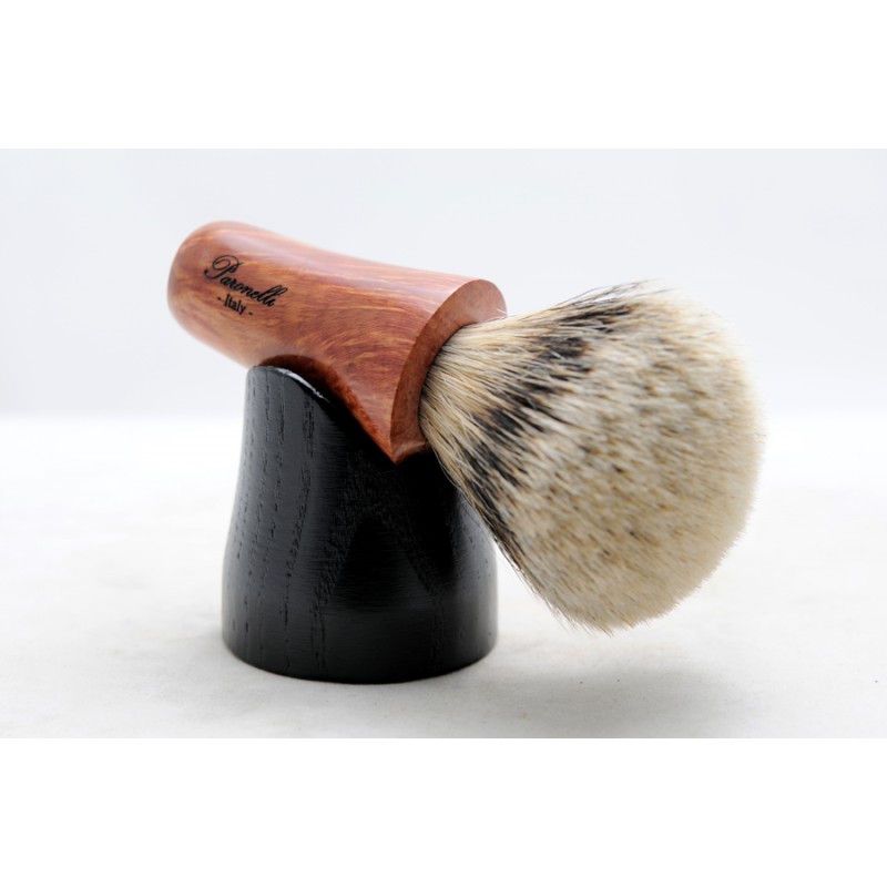 Briar shaving brush Paronelli + base