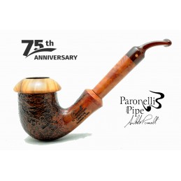 Briar pipe Paronelli 75th anniversary champion sandblast
