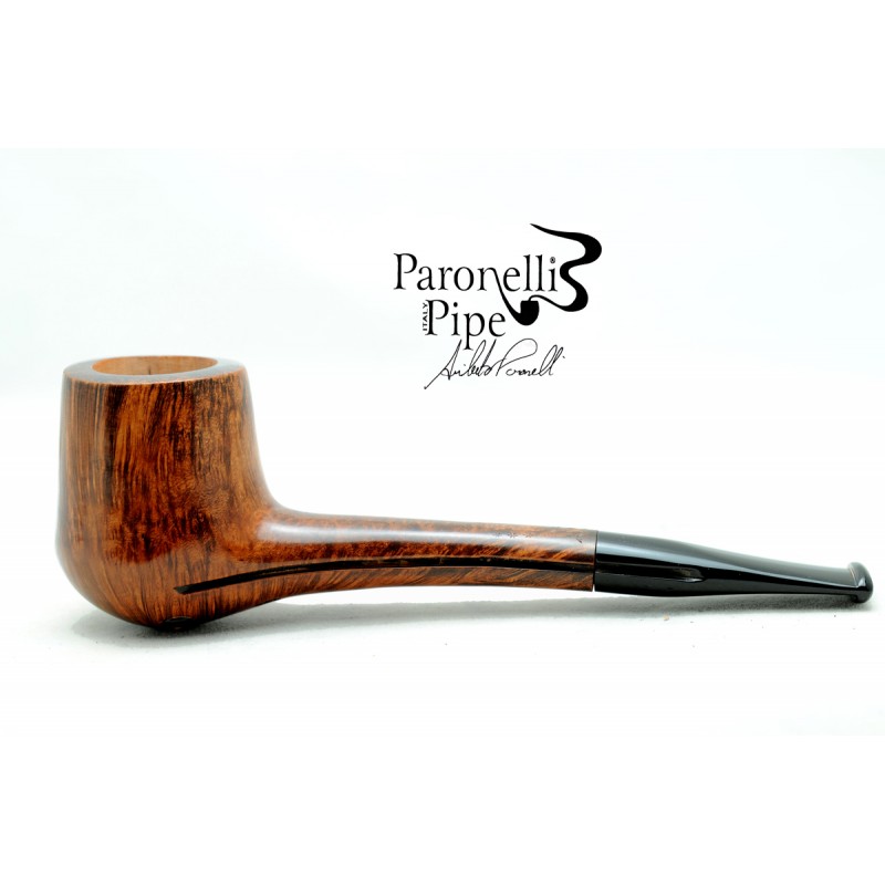 Briar pipe Paronelli duck pipe walnut contrast handmade