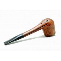 Briar pipe Paronelli duck pipe walnut contrast handmade