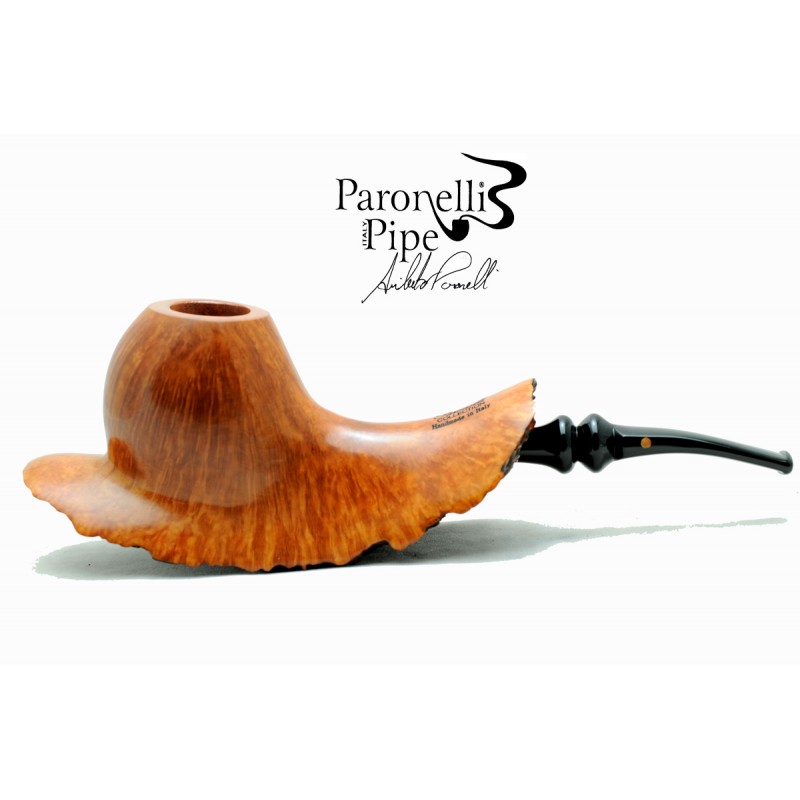 Briar pipe Paronelli COLLECTION freeshape stand up handmade