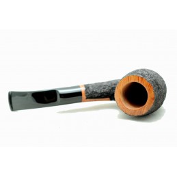 Briar pipe Paronelli bent rusticated handmade