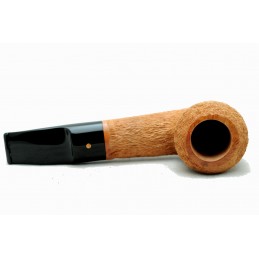 Briar pipe Paronelli half bent rusticated natural handmade