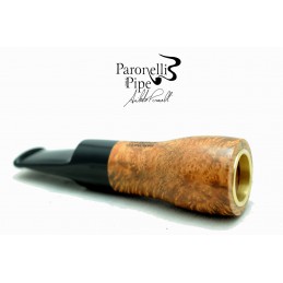 Pipa Paronelli in radica SPINNLINE calabash reverse walnut contrast