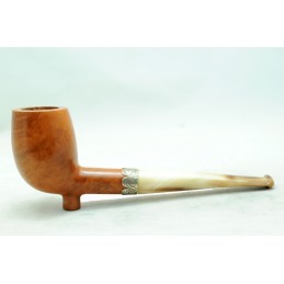 Briar and horn pipe genovesina year 1960 by Paronelli Pipe