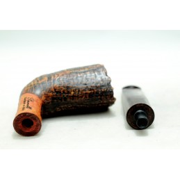 Briar pipe Paronelli freehand sandblast handmade