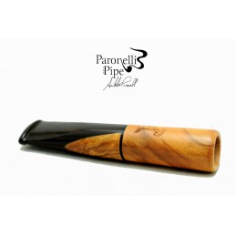 Olive wood tuscany cigar holder Paronelli 9mm filter handmade