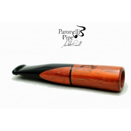 Padouk wood tuscany cigar holder Paronelli 9mm filter handmade