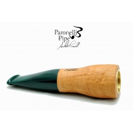 Briar pipe Paronelli SPINNLINE calabash reverse sandblast natural
