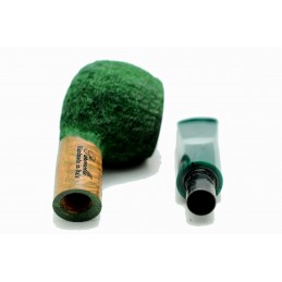 Briar pipe Paronelli prince 9mm rusticated green handmade