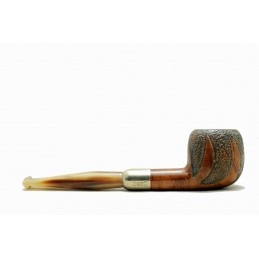 Pipa radica e corno ovale anno 1960 by Paronelli Pipe
