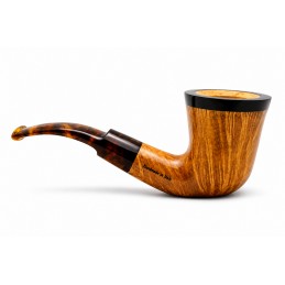 Briar pipe Paronelli REVERSE smooth handmade