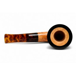 Briar pipe Paronelli REVERSE smooth handmade