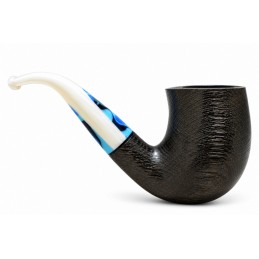 Pipa Paronelli Bog Oak 5000 anni curva fatta a mano