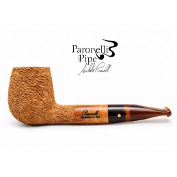 Pipa Paronelli radica liverpool rusticata naturale fatta a mano