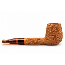 Pipa Paronelli radica liverpool rusticata naturale fatta a mano