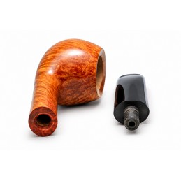 Briar pipe Paronelli half bent handmade