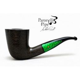 Pipa Paronelli Bog Oak 5000 anni semicurva fatta a mano