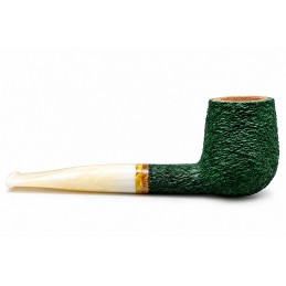 Pipa Paronelli radica billiard rusticata forest green