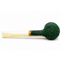Pipa Paronelli radica billiard rusticata forest green