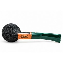 Pipa Paronelli radica semicurva rusticata fatta a mano