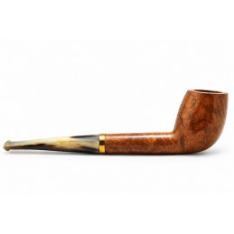 Briar and horn pipe billiard year 1960 by Paronelli Pipe