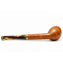 Briar and horn pipe billiard year 1960 by Paronelli Pipe
