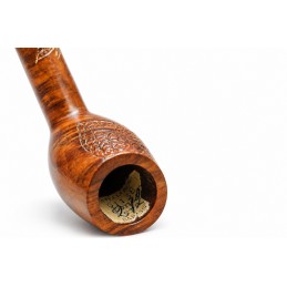 Briar and horn pipe billiard year 1960 by Paronelli Pipe