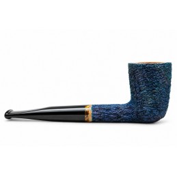 Pipa Paronelli radica dublino rusticata night blue fatta a mano