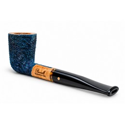 Briar pipe Paronelli dublin rusticated night blue handmade