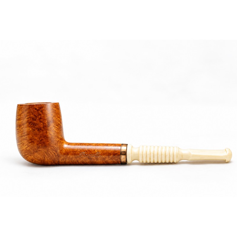 Pipa radica e avorio billiard anno 1930 by Paronelli Pipe