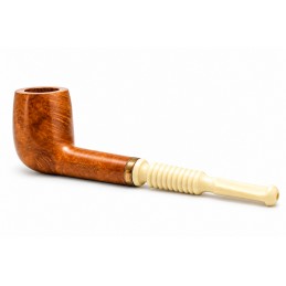 Briar and ivory pipe pot year 1930 by Paronelli Pipe