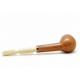 Briar and ivory pipe pot year 1930 by Paronelli Pipe