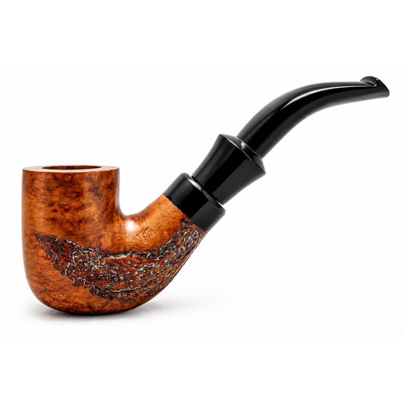 Pipa in radica curva anno 1930 by Paronelli Pipe