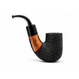 Briar pipe Paronelli full bent rusticated handmade