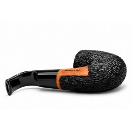 Briar pipe Paronelli full bent rusticated handmade