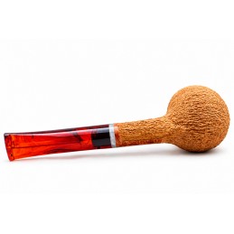 Pipa Paronelli radica billiard rusticata naturale fatta a mano