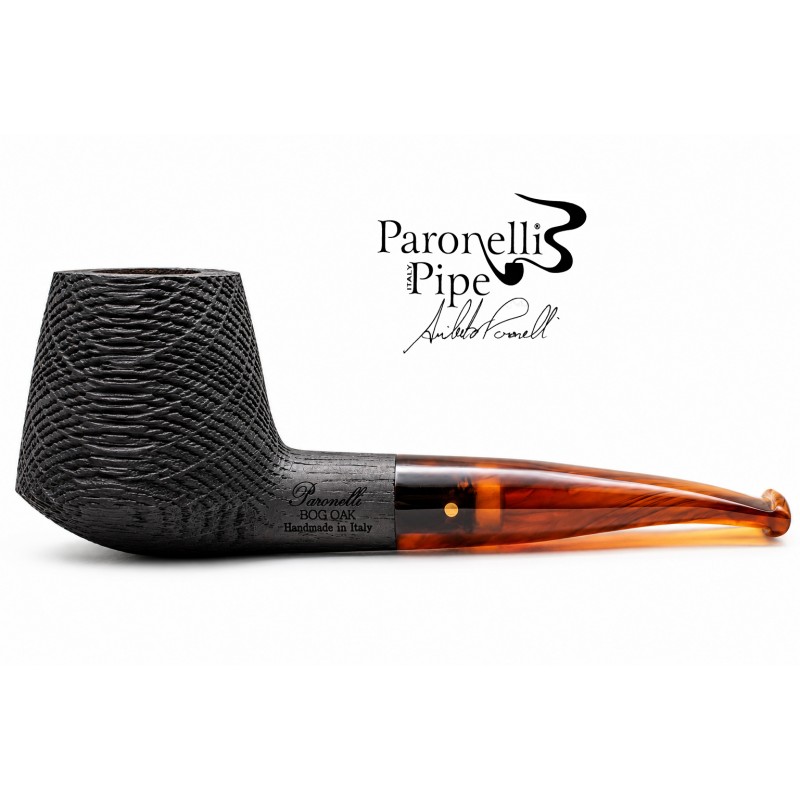 Pipa Paronelli Bog Oak 5000 anni freehand fatta a mano