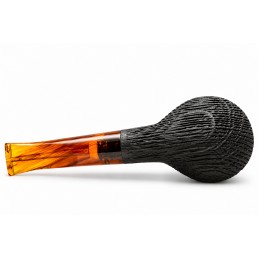 Bog Oak 5000 years pipe Paronelli freehand handmade