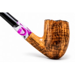 Briar pipe Paronelli bent churchwarden handmade double mouthpiece