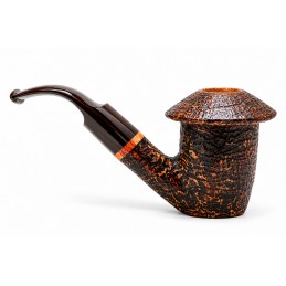 Briar pipe Paronelli CALABASH sandblast handmade