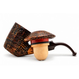 Briar pipe Paronelli CALABASH sandblast handmade