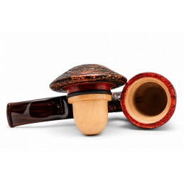 Briar pipe Paronelli CALABASH sandblast handmade