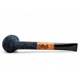Pipa Paronelli radica canadese rusticata night blue fatta a mano